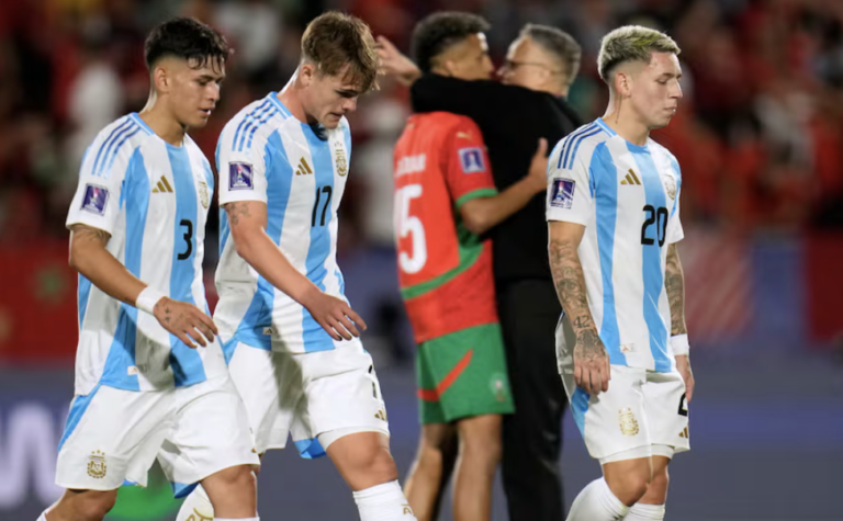 Final Sub-20: Argentina perdió con Marruecos